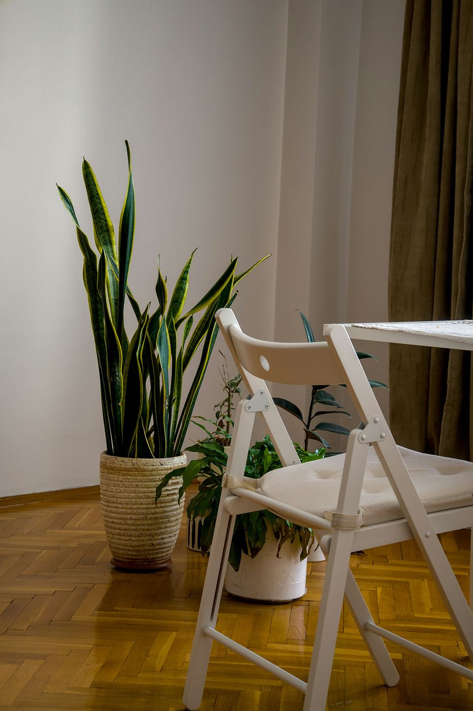 Parquet Dining Nook — wooden flooring by Rebel Walls & Floors