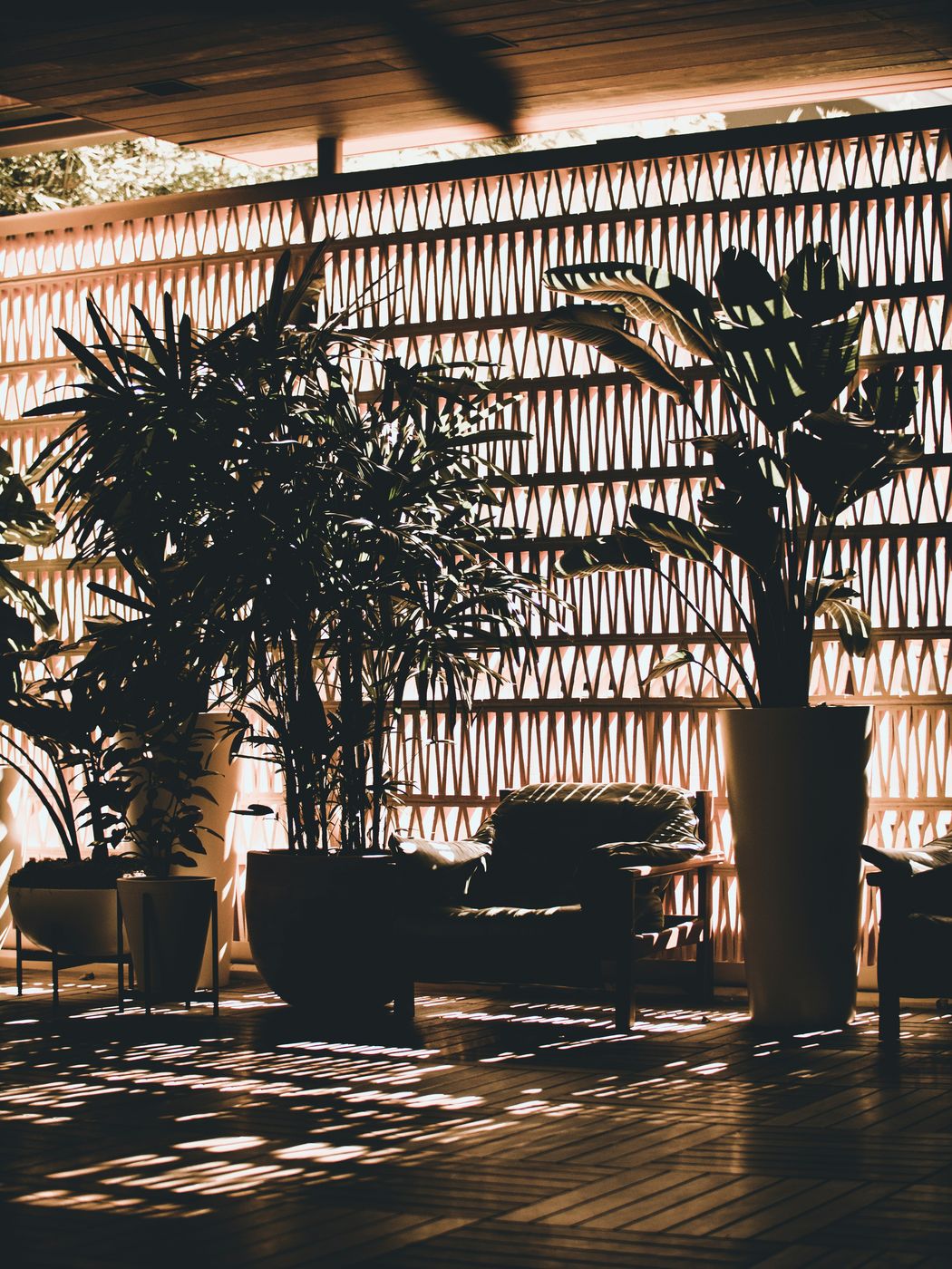 Café Seating Area — wooden flooring by Rebel Walls & Floors