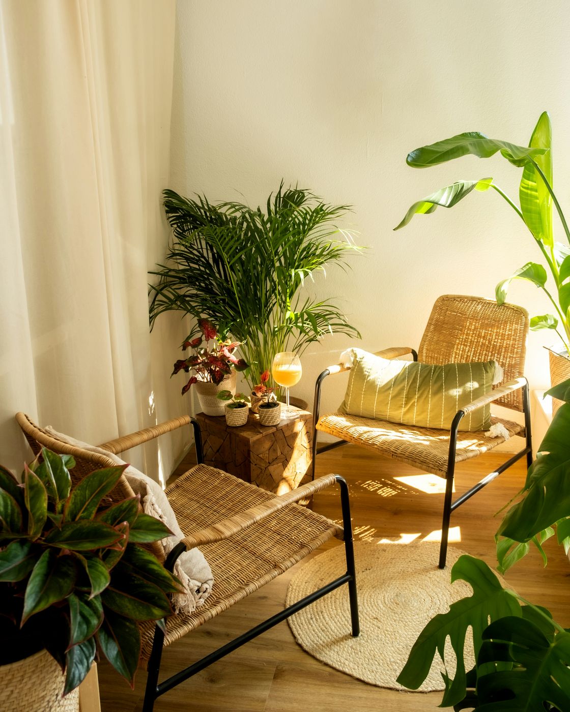 Boho Lounge — wooden flooring by Rebel Walls & Floors